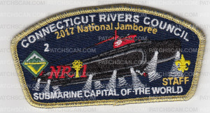 Patch Scan of CRC National Jamboree 2017 STAFF #2