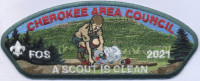 410975- A scout is Clean  Cherokee Area Council #556