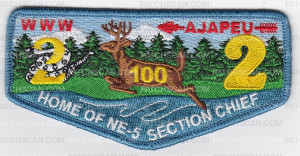 Patch Scan of Ajapeu Lodge 2 NOAC 2018 Flap