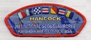 Patch Scan of 2017 HANCOCK CSP RED