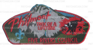 Patch Scan of Philmont - Trek of A Lifetime - FRC
