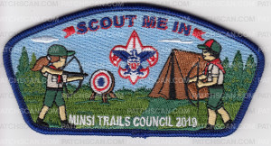 Patch Scan of Scout Me In Minsi Trails Council 
