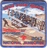 Miami Valley Council - National Jamboree - Mettalic Border Center Miami Valley Council #444