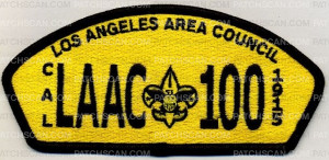 Patch Scan of Los Angeles Area Coucil - CSP - CAL 100