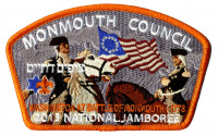 TB 212567 Monmouth Shomer Shabbat Jambo CSP 2013 Monmouth Council #347