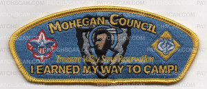 Patch Scan of I EARNED MY WAY TO CAMP