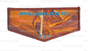 Patch Scan of GCC - 2014 Wipala Wiki 432 Major Fundraiser Flap (Antelope Canyon)
