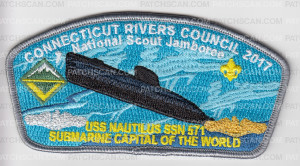 Patch Scan of CRC National Jamboree 2017 Nautilus #7