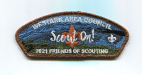 Scout On! 2021 FOS CSP (Bronze Metallic)  Westark Area Council #16 merged with Quapaw Council