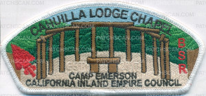 Patch Scan of Cahuilla Lodge Chapel Est. 2017 CSP Patch 