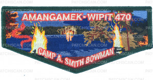 Patch Scan of Amangamek-Wipit 470 Camp Bowman flap