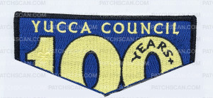 Patch Scan of Yucca Council 100 Years Pocket Set