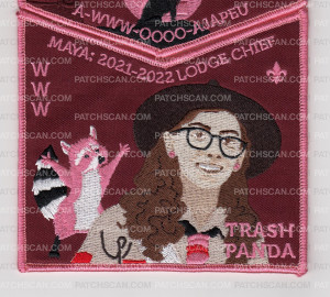 Patch Scan of Maya 2021-2022 Lodge Chef Flap