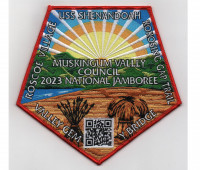 2023 National Jamboree Center Piece (PO 100803) Muskingum Valley Council #467