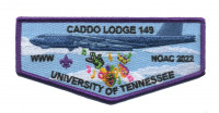Caddo Lodge- NOAC 2022- Flap (Purple) Norwela Council #215