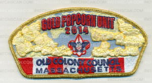 Patch Scan of Gold Popcorn Unit 2014 CSP 