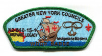 Greater New York Councils Wood Badge two beads Greater New York, Manhattan Council #643