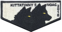 Kittatinny 5 NOAC Flap Set Hawk Mountain Council #528