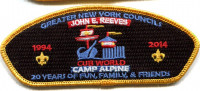 GNYC Camp Alpine CSP 20 Years  Greater New York, Manhattan Council #643