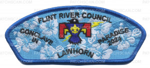 Patch Scan of Flint River Council Conclave in Paradise 2024 (Blue)