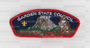 Patch Scan of Garden State Council Philmont 2022 CSP
