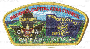 Patch Scan of NCAC Camp Airy Est 1958 CSP
