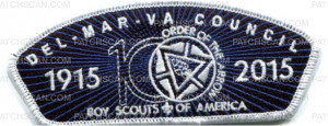 Patch Scan of Del-Mar-Va CCL 100 Years OA CSP (Navy)