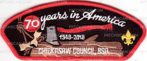 Patch Scan of 70 Years in America - 2018