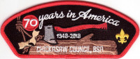 70 Years in America - 2018 Chickasaw Council #558