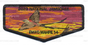 Patch Scan of Ema'O Mahpe 14 2023 NJ flap black border