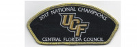 UCF CSP Metallic Gold Border (PO 87707) Central Florida Council #83