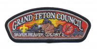 Grand Teton Council Silver Beaver Colony 2 CSP black border Grand Teton Council #107