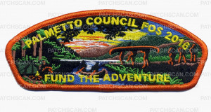 Patch Scan of Palmetto Council - Fund the Adventure