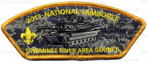 Patch Scan of 2013 JAMBOREE-SUWANNEE RIVER AREA COUNCIL- #211051