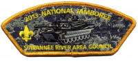 2013 JAMBOREE-SUWANNEE RIVER AREA COUNCIL- #211051 Suwannee River Area Council #664