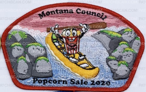 Patch Scan of Popcorn Sale 2020 - Red