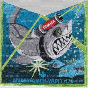 Patch Scan of Amangamek-Wipit 470 2018 Laser Shark Pocket