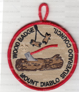 Patch Scan of X169510A WOOD BADGE MOUNT DIABLO