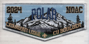 Patch Scan of CATAMOUNT NOAC 2024 TOP PIECE WHITE BORDER