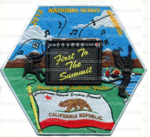 Patch Scan of California Inland Empire Council - Jacket Patch