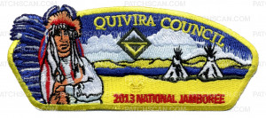 Patch Scan of 2013 Jamboree- Quivira Council- #212595