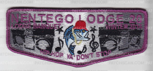 Patch Scan of Nentego Lodge Winter Flap 2014