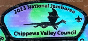 Patch Scan of Chippewa Valley Council Jamboree Set