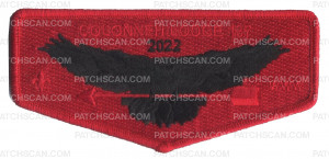 Patch Scan of Colonneh Lodge 137 Red Flap (Red) 