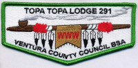 Topa Topa Lodge 291 WWW Pocket Flap Ventura County Council #57