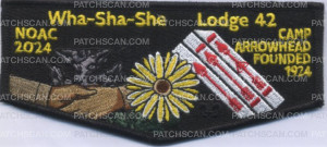Patch Scan of 457653 Wah Sha She Lodge NOAC 2024