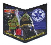 Sagamore Council - Takachsin Lodge 173 EMS Pocket Piece Sagamore Council #162