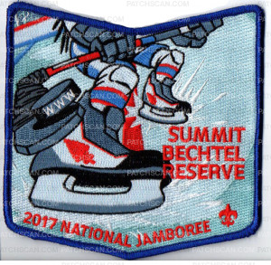 Patch Scan of Twin Rivers Council 2017 National Jamboree Summit Bechtel Reserve Porcupine