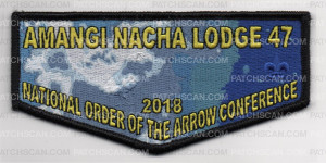 Patch Scan of LODGE 47 FLAP 2 BLACK