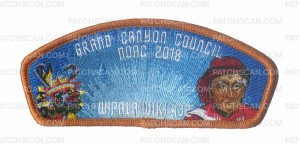 Patch Scan of Grand Canyon Council Wipala Wiki NOAC CSP